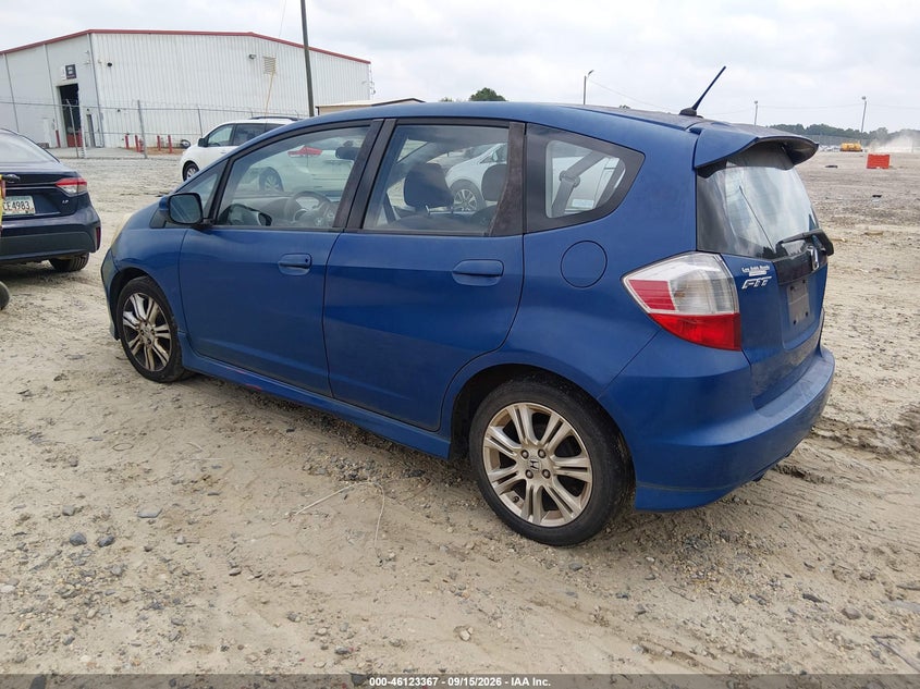 HONDA FIT 2009 VIN JHMGE88439S005120