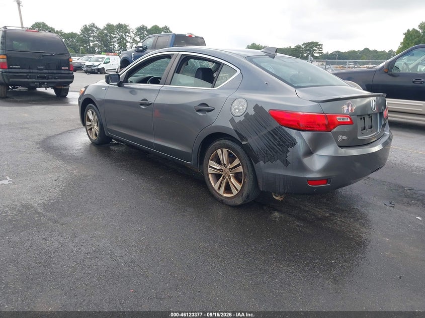 Vin: 19vde3f7xde300403, lot: 46623097, acura ilx hybrid 1.5l 20133