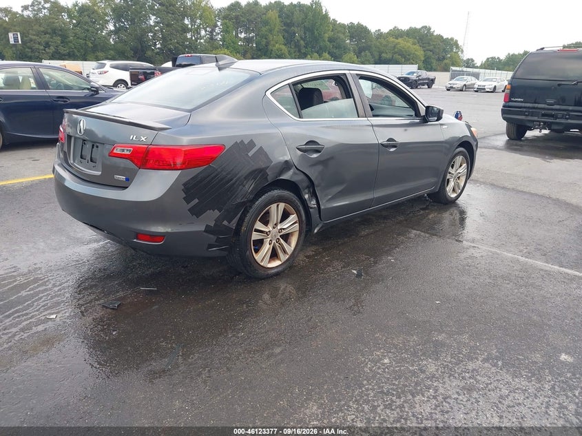 Vin: 19vde3f7xde300403, lot: 46623097, acura ilx hybrid 1.5l 20134