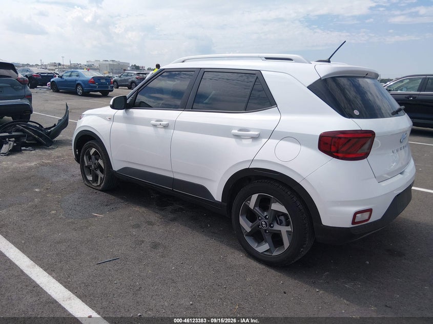 Vin: kmhrc8a38ru319587, lot: 46623103, hyundai venue sel 20243