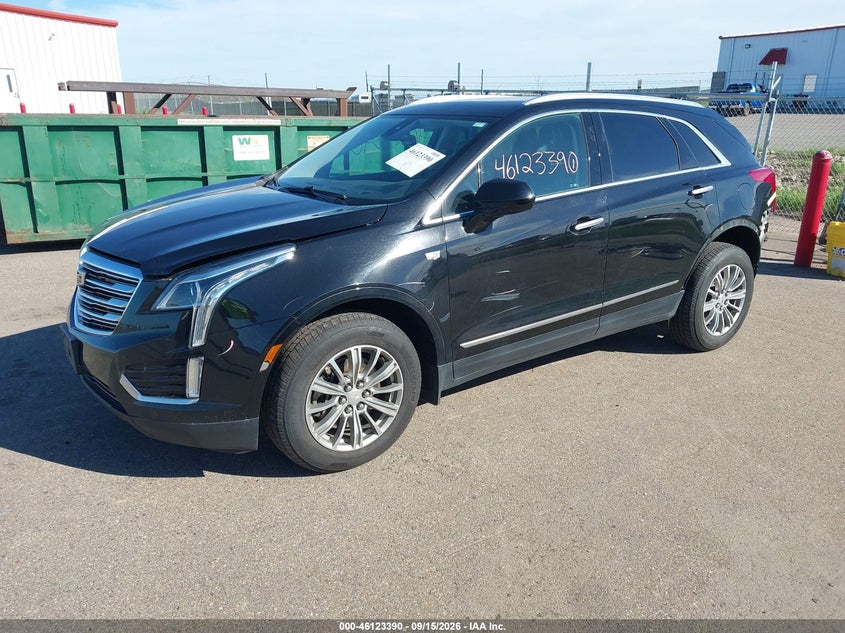 2017 Cadillac XT5, Удар спереди, IAAI, VIN 1GYKNDRS1HZ294547 — фото 2