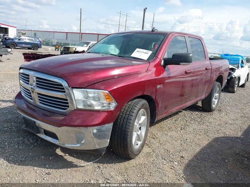 Vin: 3c6rr6lt6kg623747, lot: 46623121, ram 1500 classic lone star  4x2 5'7 box 20192