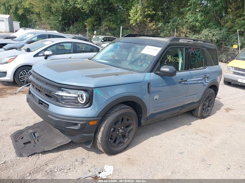 Vin: 3fmcr9b62rre97215, lot: 46623126, ford bronco sport big bend 20242