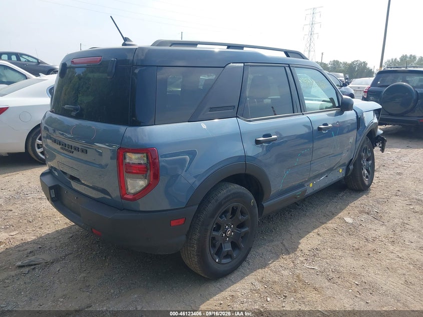 Vin: 3fmcr9b62rre97215, lot: 46623126, ford bronco sport big bend 20244