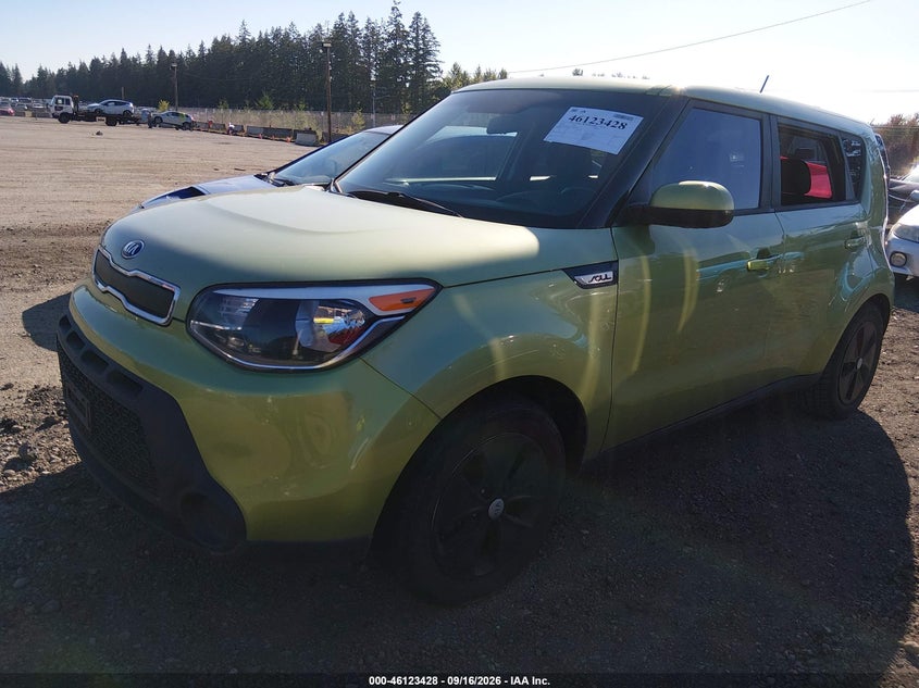 Vin: kndjn2a25g7858714, lot: 46623148, kia soul 20162