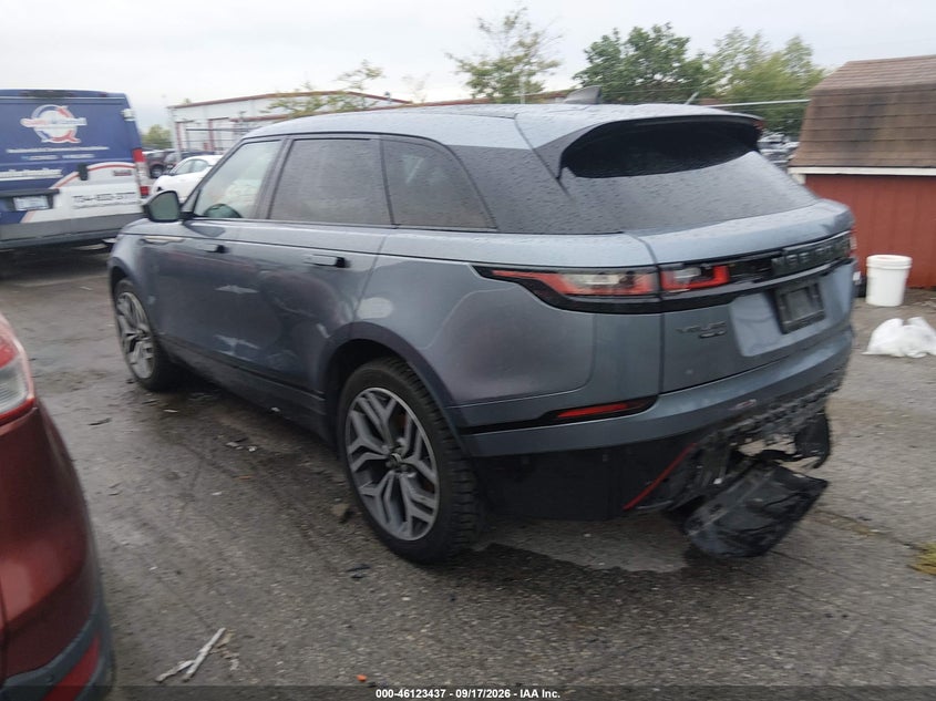Vin: salyl2ex8ka234548, lot: 46623157, land rover range rover velar p250 r-dynamic se 20193