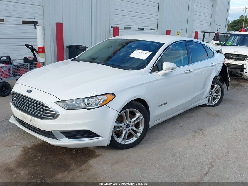 Vin: 3fa6p0lu7jr171971, lot: 46623158, ford fusion hybrid se 20182