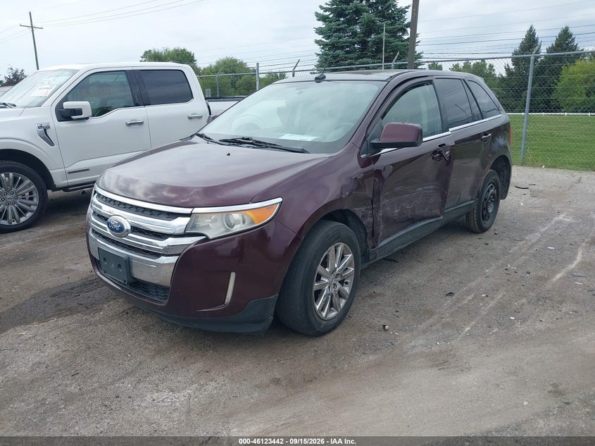 Vin: 2fmdk4kc7bba24349, lot: 46623162, ford edge limited 20112