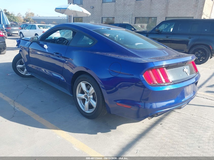 Vin: 1fa6p8am3g5323628, lot: 46623164, ford mustang v6 20163