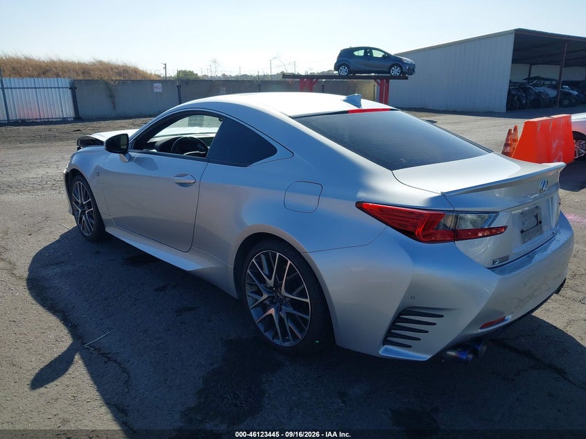Vin: jthha5bc4g5000583, lot: 46623165, lexus rc 200t 20163
