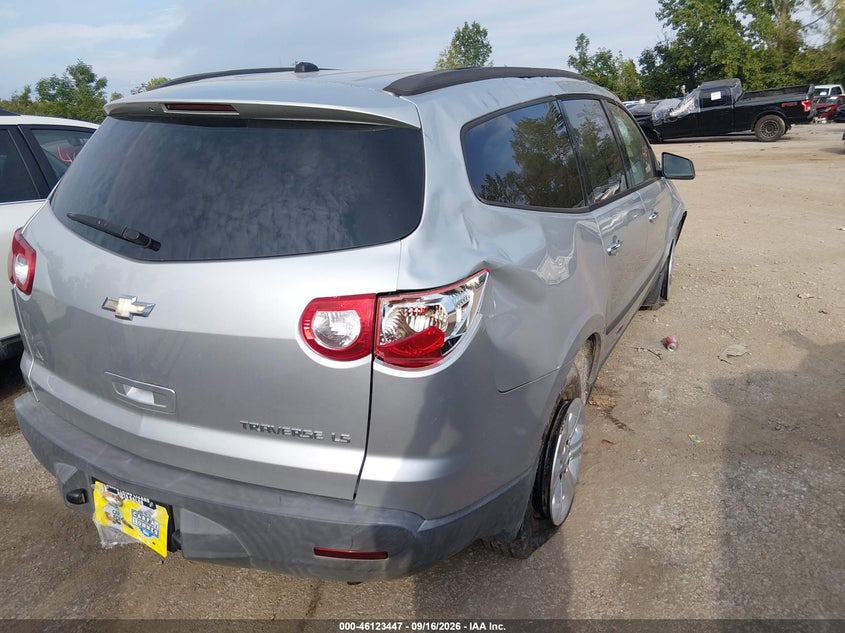 Vin: 1gnkveedxbj374817, lot: 46623167, chevrolet traverse ls 20114