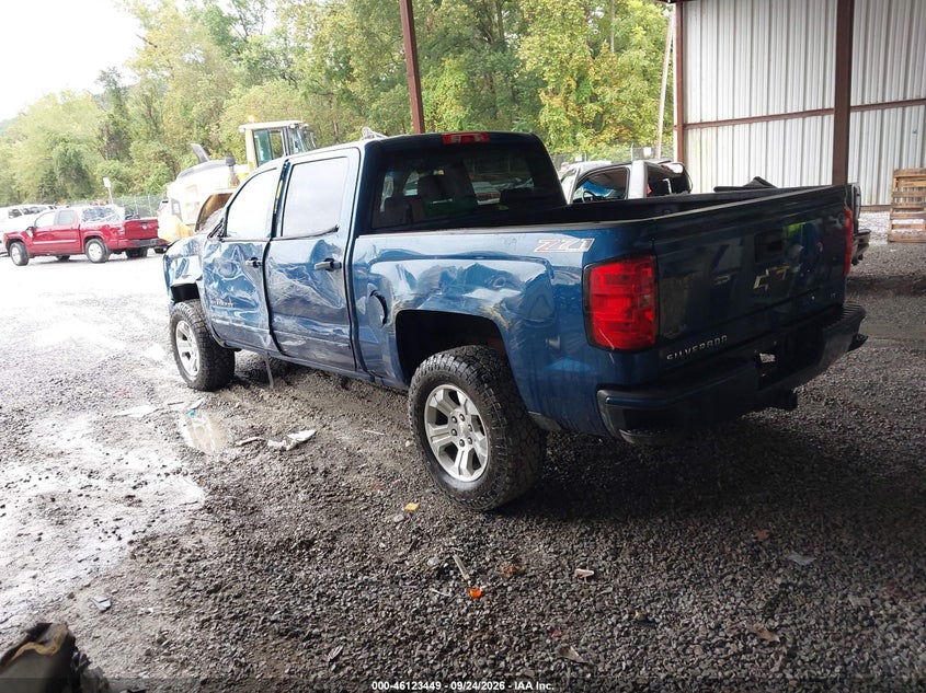 Vin: 3gcukrec8hg297061, lot: 46623169, chevrolet silverado 1500 2lt 20173
