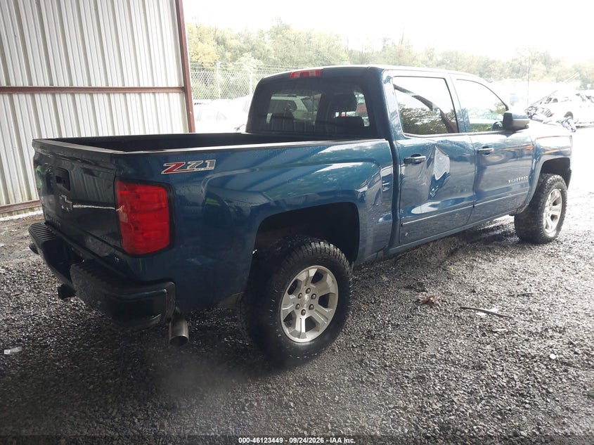 Vin: 3gcukrec8hg297061, lot: 46623169, chevrolet silverado 1500 2lt 20174