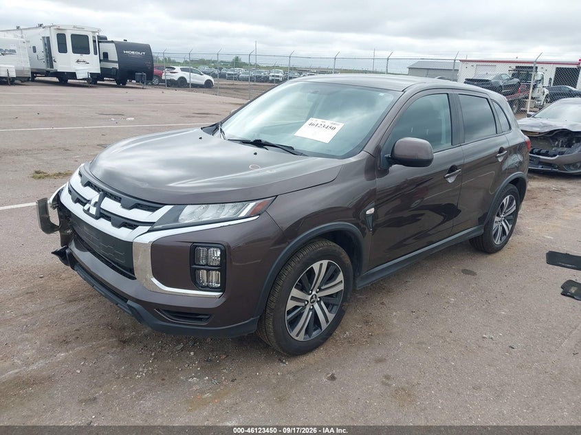 Vin: ja4ar3au3lu012471, lot: 46623170, mitsubishi outlander sport 2.0 es awc 20202