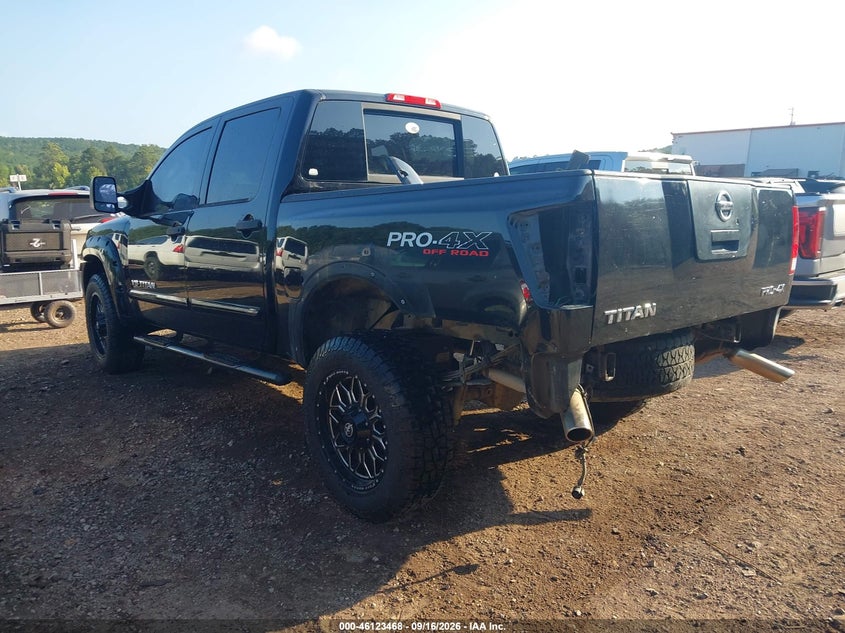 Vin: 1n6aa0ec5bn309115, lot: 46623188, nissan titan pro-4x 20113