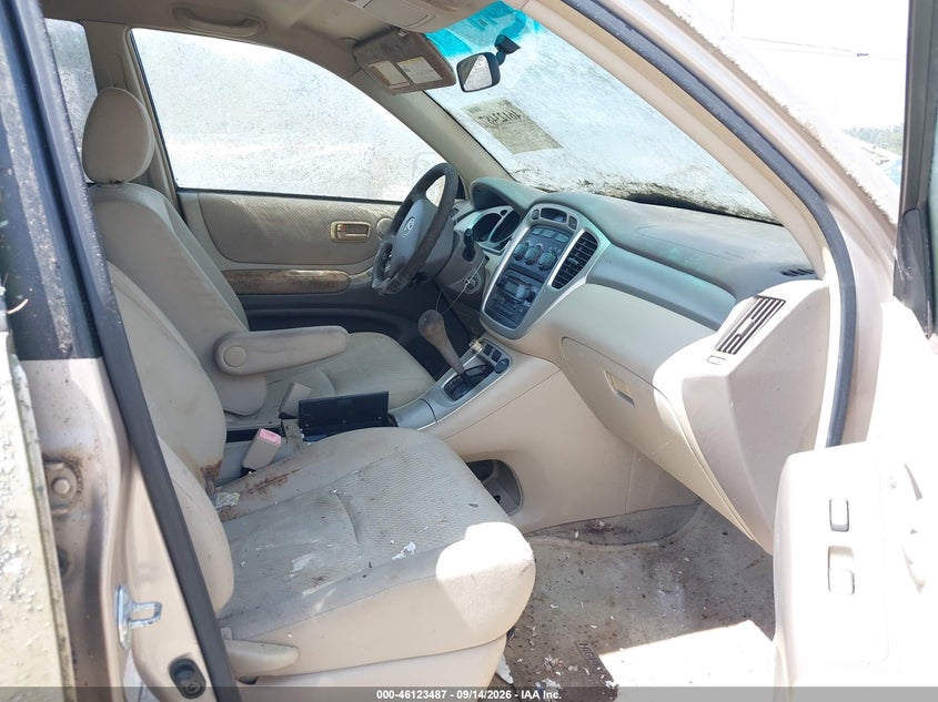 TOYOTA HIGHLANDER 2006 VIN JTEHP21A260172908