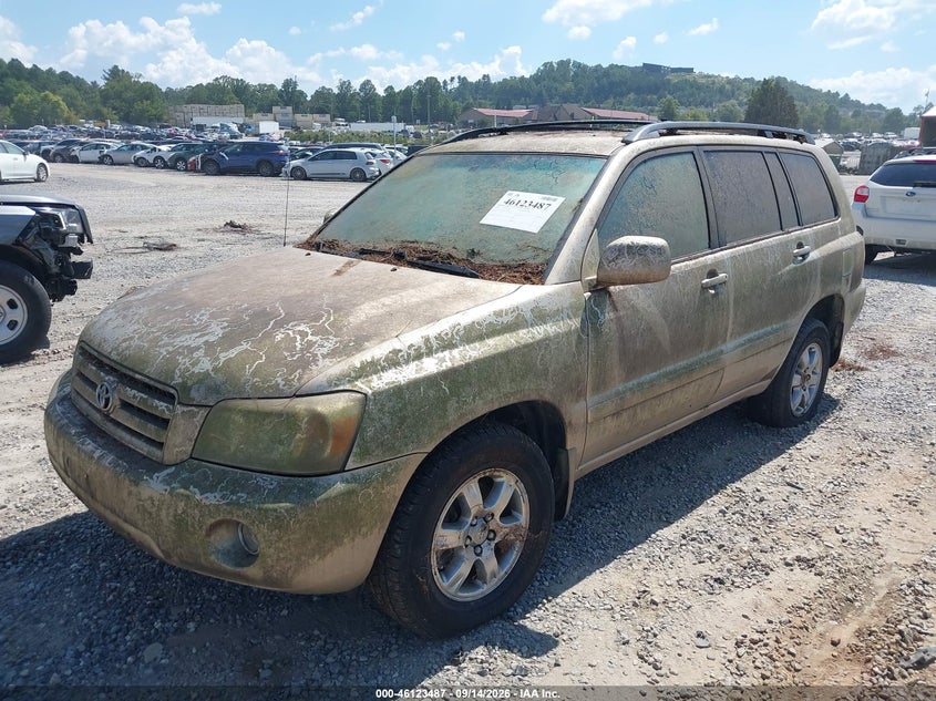 TOYOTA HIGHLANDER 2006 VIN JTEHP21A260172908