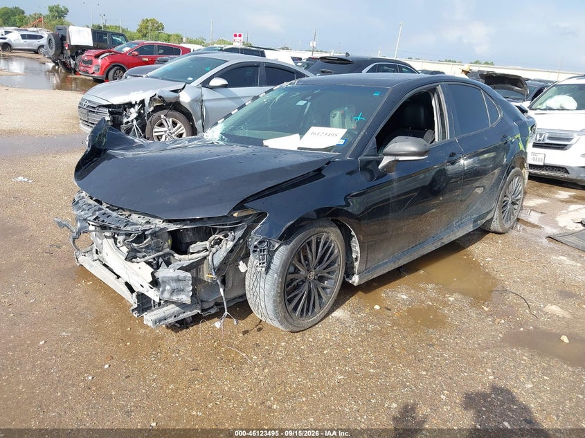 2019 Toyota Camry, Переворот, IAAI, VIN 4T1B11HK0KU855144 — фото 2