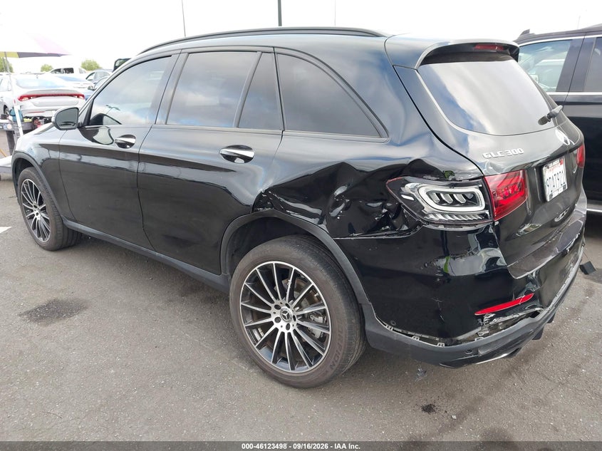 Vin: w1n0g8db8nv398082, lot: 46623218, mercedes-benz glc 300 suv 20223