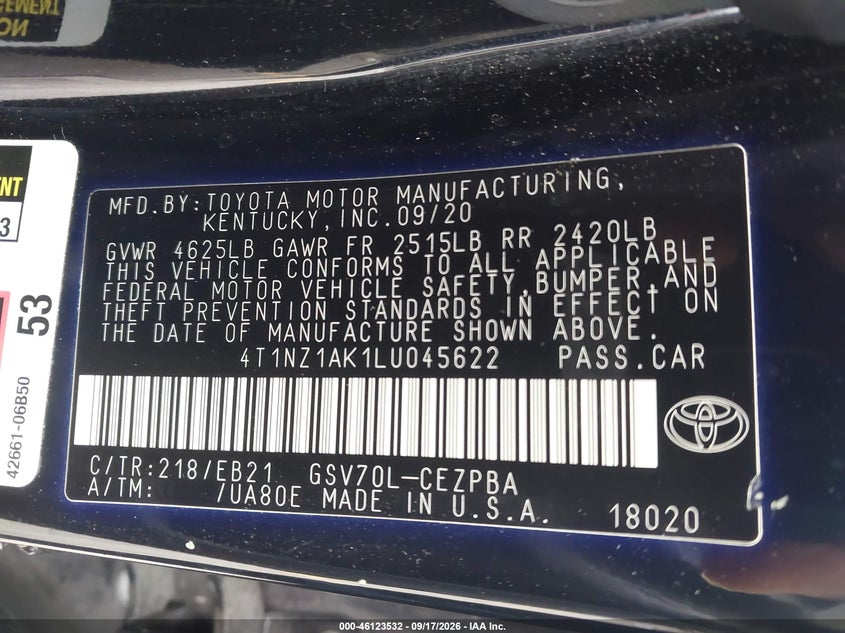TOYOTA CAMRY - zdjęcie 9