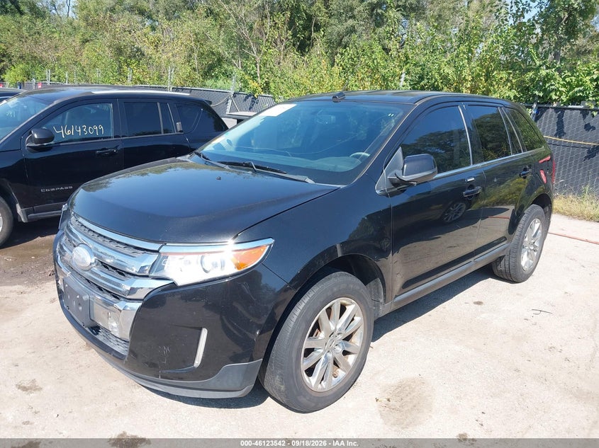Vin: 2fmdk4kc4dbc54398, lot: 46623262, ford edge limited 20132