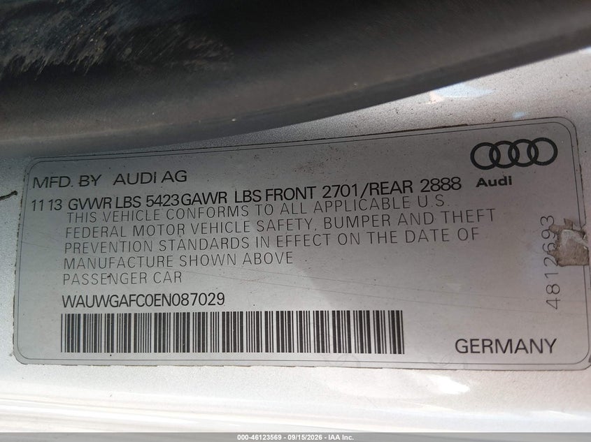 2014 AUDI A7 3.0T PREMIUM PLUS · Фото 9