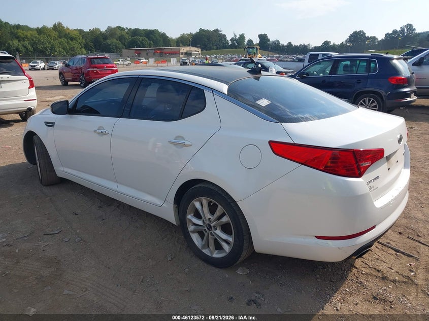 Vin: knagn4a73b5116878, lot: 46623292, kia optima ex 20113