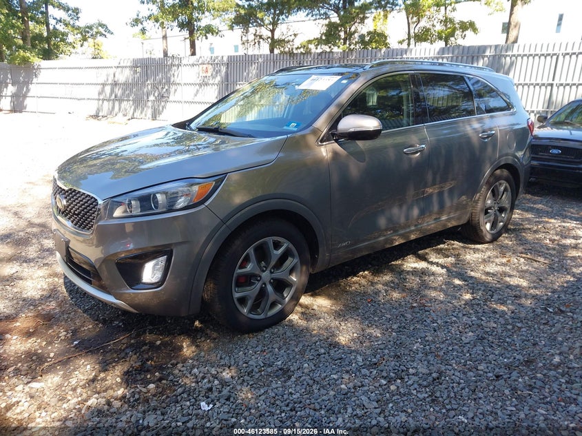 Vin: 5xypkda51jg363980, lot: 46623305, kia sorento 3.3l sx 20182