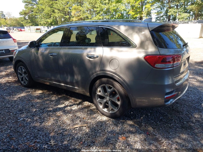 Vin: 5xypkda51jg363980, lot: 46623305, kia sorento 3.3l sx 20183