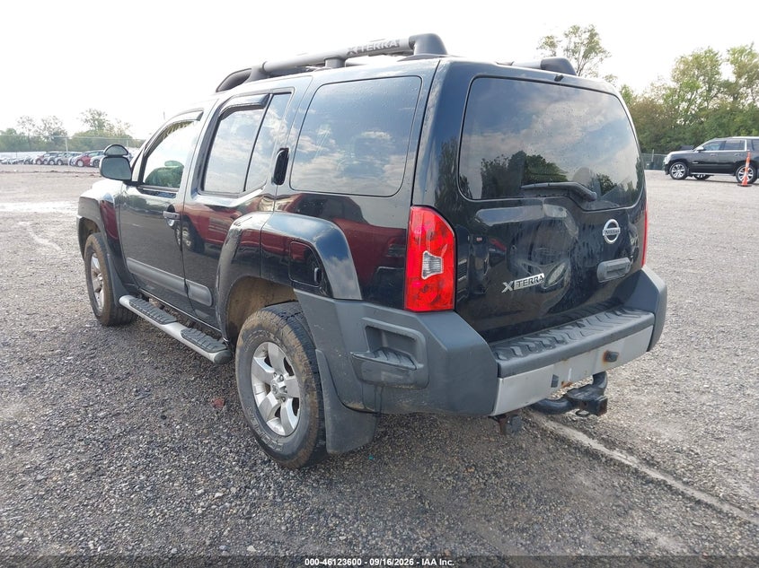 Vin: 5n1an0nw9dn817345, lot: 46623320, nissan xterra s 20133