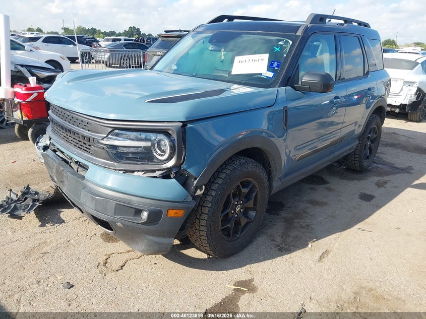 Vin: 3fmcr9f97mra50263, lot: 46623339, ford bronco sport first edition 20212