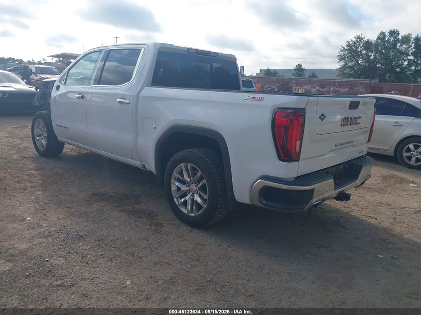 Vin: 3gtu9ded4mg406133, lot: 46623355, gmc sierra 1500 4wd  short box slt 20213