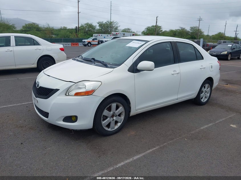 Vin: jtdbt4k33a1356503, lot: 46623356, toyota yaris 20102