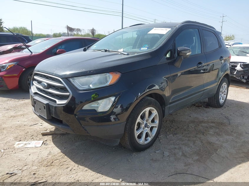 Vin: maj3s2ge3kc308274, lot: 46623358, ford ecosport se 20192