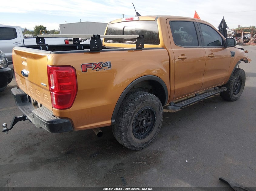 Vin: 1fter4fh2kla15536, lot: 46623363, ford ranger lariat 20194