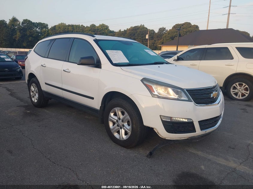 Vin: 1gnkrfkd0hj100372, lot: 46623381, chevrolet traverse ls 2017 img_1