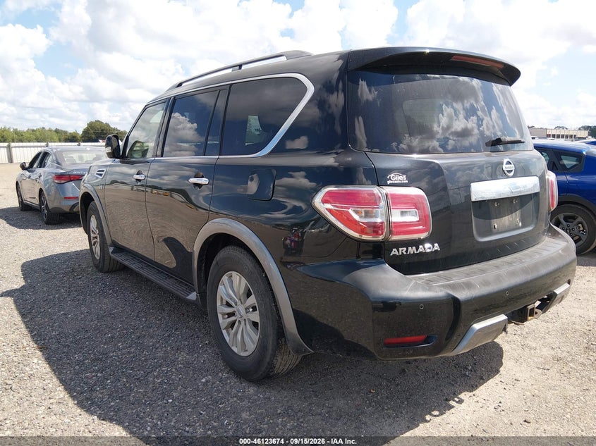 Vin: jn8ay2nd0k9088748, lot: 46623394, nissan armada sv 20193