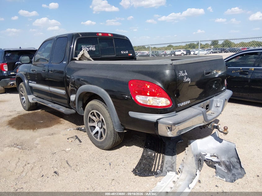 TOYOTA TUNDRA 2004 VIN 5TBRT34104S443411
