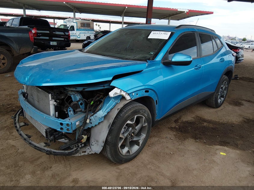 Vin: kl77lhep3sc225859, lot: 46623426, chevrolet trax fwd lt 20252