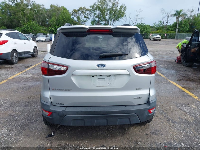 FORD ECOSPORT 2019 VIN MAJ6S3JL9KC296528