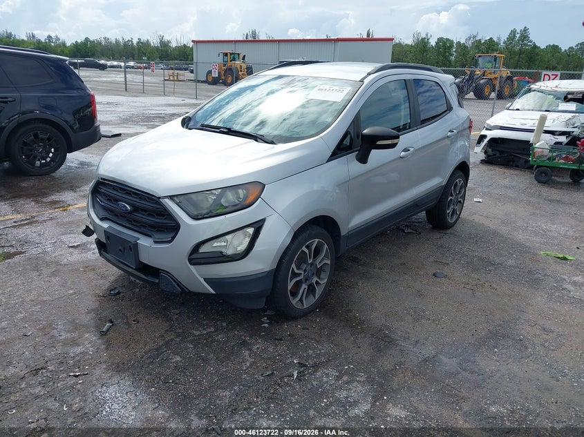 Vin: maj6s3jl9kc296528, lot: 46623441, ford ecosport ses 20192