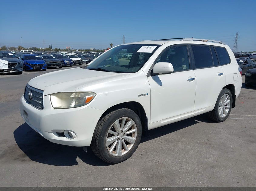 TOYOTA HIGHLANDER HYBRID 2008 VIN JTEEW44A982017065