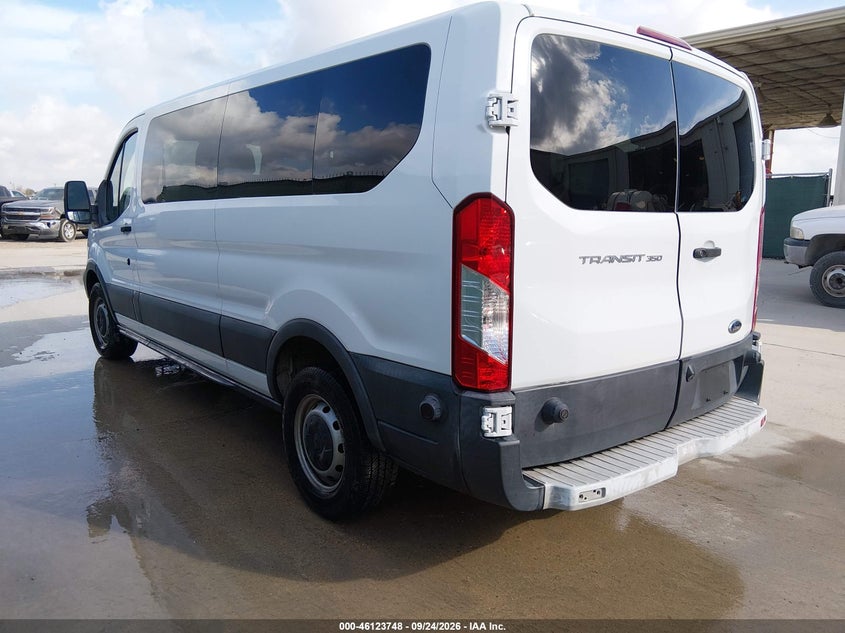 Vin: 1fbzx2zm8jkb42997, lot: 46623468, ford transit-350 xl 20183