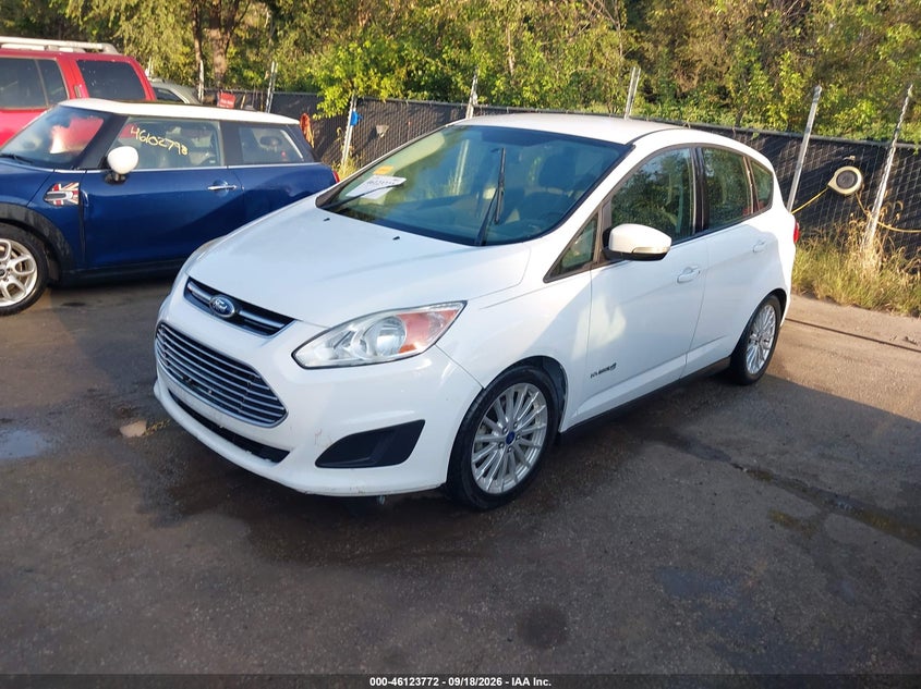 Vin: 1fadp5au6dl554813, lot: 46623492, ford c-max hybrid se 20132