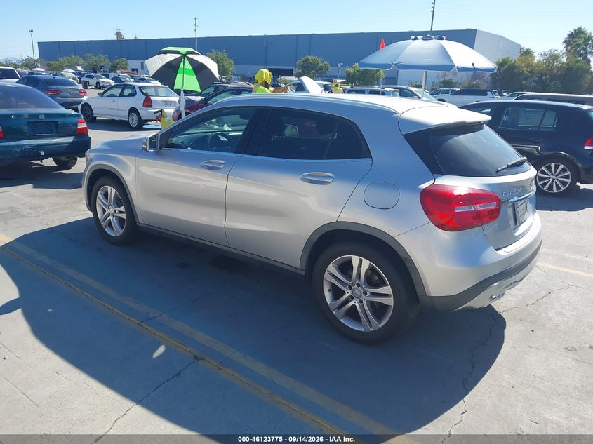 Vin: wdctg4gb8fj092205, lot: 46623495, mercedes-benz gla 250 4matic 20153