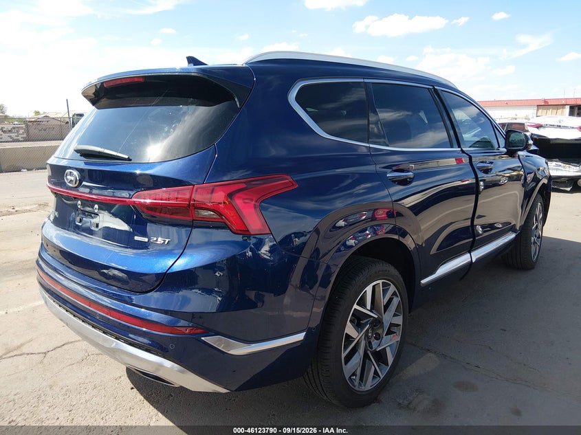 Vin: 5nms5dalxnh439093, lot: 46623510, hyundai santa fe calligraphy 20224