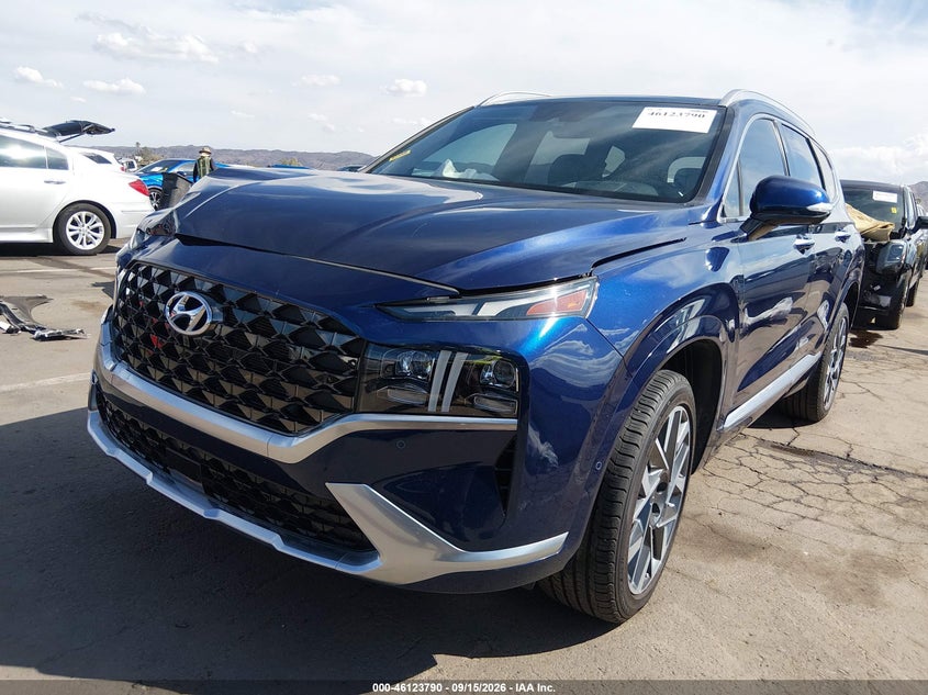 Vin: 5nms5dalxnh439093, lot: 46623510, hyundai santa fe calligraphy 20222