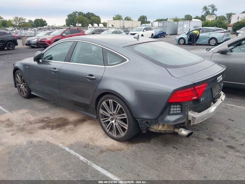 Vin: wau2gafc3cn045918, lot: 46623514, audi a7 3.0 prestige 20123