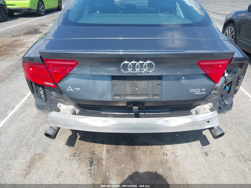 2012 AUDI A7 auction photo 6