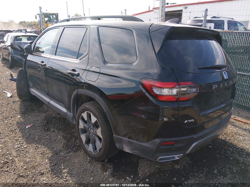 Vin: 5fnyg1h83tb043610, lot: 46623517, honda pilot elite 20263